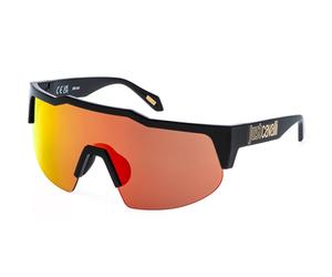 Just Cavalli Unisex Just Cavalli SJC154 Z42A Gafas de sol Inyectado Negro Máscara Normal