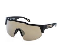 Just Cavalli Unisex SJC154 Z42G Gafas de sol Inyectado Negro Fumar Máscara Normal Multistrato