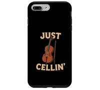 Just Cellin Funny Violonchelo Músico Música clásica Amor Carcasa para iPhone 7 Plus/8 Plus