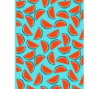 Just Chill: Watermelon Vibes Notebook: Fun & Juicy Summer-Inspired Ruled Notebook | 8.5 x 11 inches | 160 Pages | Perfect for School, Journaling, or Gifting