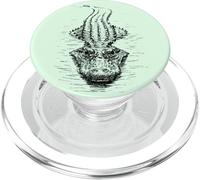 Just Chillin' Gator - Cocodrilo en el Agua PopSockets PopGrip para MagSafe