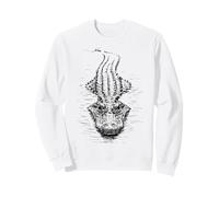 Just Chillin' Gator - Cocodrilo en el Agua Sudadera
