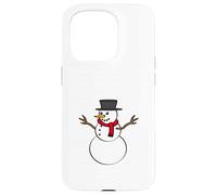 Just Chillin Snowmies Snowman Friends Navidad Fiesta de Invierno Carcasa para iPhone 15 Pro
