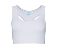 Just Cool Mujer Niña Transpirable Liso Atlético SPORTS Chaleco Tank Top Corto