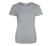 Just Cool Playera Deportiva Mujer Poliéster Wicking Transpirable Cuello Caja