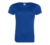 Just Cool Playera Deportiva Mujer Poliéster Wicking Transpirable Cuello Caja