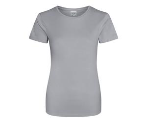 Just Cool Playera Deportiva Mujer Poliéster Wicking Transpirable Cuello Caja