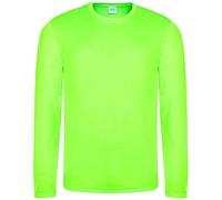 Just Cool Poliéster Manga Larga Transpirable Atlético SPORTS Camiseta