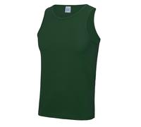 Just Cool Poliéster Transpirable Atlético SPORTS Camiseta sin Mangas Singlet