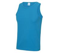 Just Cool Poliéster Transpirable Atlético SPORTS Camiseta sin Mangas Singlet