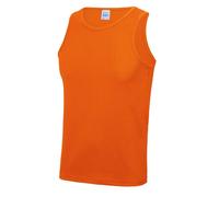 Just Cool Poliéster Transpirable Atlético SPORTS Camiseta sin Mangas Singlet