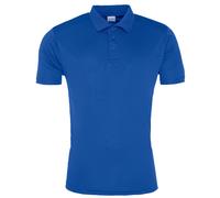 Just Cool Transpirable Polo Liso Poliéster Atlético SPORTS Camisa
