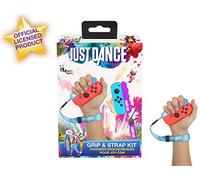 Just Dance 2019 Tiradores ergonómicos Pack de carcasas con correas ajusstables para Joycons Nintendo Switch