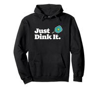 Just Dink It Funny Cute Pickleball Dink Team 80s Retro Sudadera con Capucha