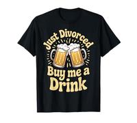 Just Divorced Buy Me A Drink Camiseta