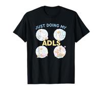 Just Doing My ADLs Cute Duck Occupational Therapy Design Camiseta