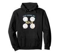 Just Doing My ADLs Cute Duck Occupational Therapy Design Sudadera con Capucha