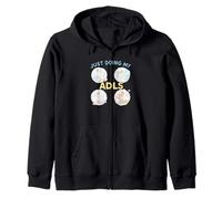 Just Doing My ADLs Cute Duck Occupational Therapy Design Sudadera con Capucha