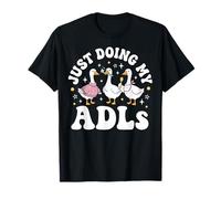 Just Doing My Adls Terapia Ocupacional Camiseta