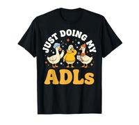 Just Doing My Adls Terapia Ocupacional Camiseta