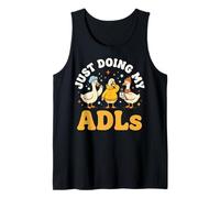 Just Doing My Adls Terapia Ocupacional Camiseta sin Mangas