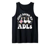 Just Doing My Adls Terapia Ocupacional Camiseta sin Mangas