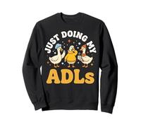 Just Doing My Adls Terapia Ocupacional Sudadera