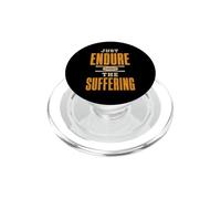 Just Endure The Suffering Football Vintage Funny PopSockets PopGrip para MagSafe