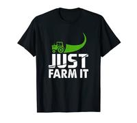 Just Farm It! Funny Farming Tractor Camiseta