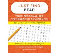 Just Find BEAR: Your Personalised Word Search Adventure: For puzzle enthusiasts of all ages! (Just Find Puzzle Series)