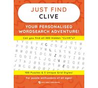 Just Find CLIVE: Your Personalised Word Search Adventure: For puzzle enthusiasts of all ages! (Just Find Puzzle Series)