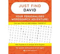 Just Find DAVID: Your Personalised Word Search Adventure: For puzzle enthusiasts of all ages! (Just Find Puzzle Series)