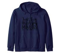 Just Five More Minutes Funny Gaming Quotes Sudadera con Capucha
