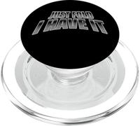 Just Fold I Have It Funny Creative Poker Card Player Design PopSockets PopGrip para MagSafe