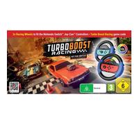Just For Games Kit Turbo Booster Racing Volantes Juego Nintendo Switch Código en una Caja
