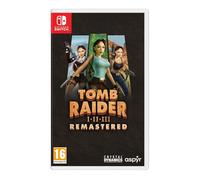 Tomb Raider I-III Remastered Starring Lara Croft SWITCH