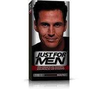 Just For Men Tinte colorante en champú - Elimina canas en 5 min - Castaño Negro 30 ml
