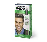 Just For Men Colorante en Gel, Tinte Pelo Hombre, Cubre Solo Las Canas, Restaurando El Color Original Para Una Apariencia Natural, Color Castaño Medio, H30