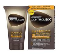 Just For Men Control GX Champú Y Acondicionador para Canas Hombre, Reduce Las Canas Gradualmente en Cada Lavado, Para Todos Los Tonos, 118ml