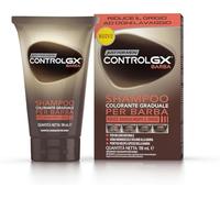 Just For Men Control GX Grey Reducing - Lavado de barba para un resultado sutil y de aspecto natural, todos los tonos de color, 118 ml.