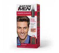 Just for men shampoo-in color coloración del cabello marrón