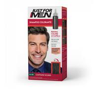 Just for men shampoo-in color coloración del cabello marrón