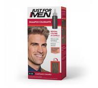 Just for men shampoo-in color coloración del cabello marrón