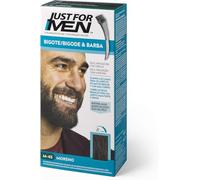 Just For Men Tinte Colorante En Gel Para Barba Y Bigote. Con Aloe y Aceite de Coco, para una Barba Sin Canas y con Aspecto Más Denso en 5 minutos. Tono Moreno, M45