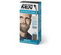 Just For Men Tinte Colorante En Gel Para Barba Y Bigote. Con Aloe y Aceite de Coco, para una Barba Sin Canas y con Aspecto Más Denso en 5 minutos. Tono Castaño Claro, M-25
