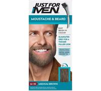Just for Men Tinte para bigote y barba a base de gel de fácil aplicación 1 un. M-35 Medium Brown
