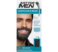 Just For Men - Tinte para bigote y barba, M55 Real Black