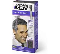 Just For Men Touch Of Grey, Tinte Pelo Hombre, Reduce Parcialmente Las Canas, Con Aplicador, Sin Amoníaco Ni Peróxido, Color Negro T55
