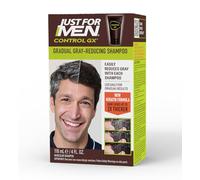 Just for men Twshiny Control GX Grey Reducing Champú gradually Colors Hair, 118 ml