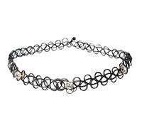 Just Fox - Juego de 3 collar pulsera anillo brillantes Love mano perlas